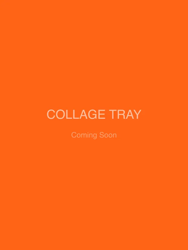 collage tray